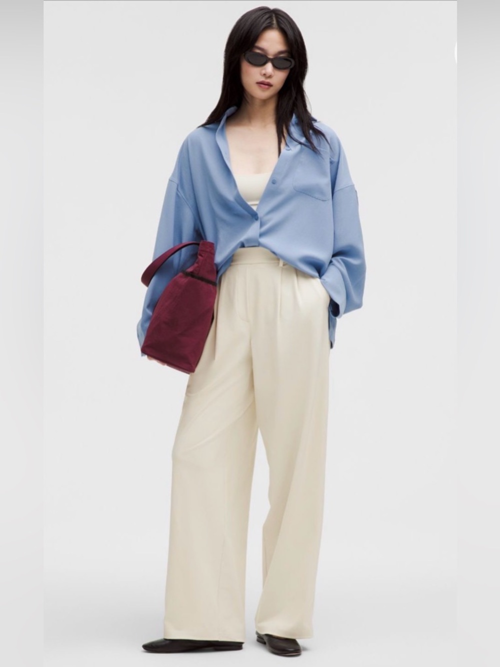 LULULEMON - Daydrift High Rise Wide Leg Trouser
